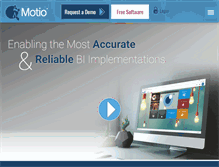 Tablet Screenshot of motio.com